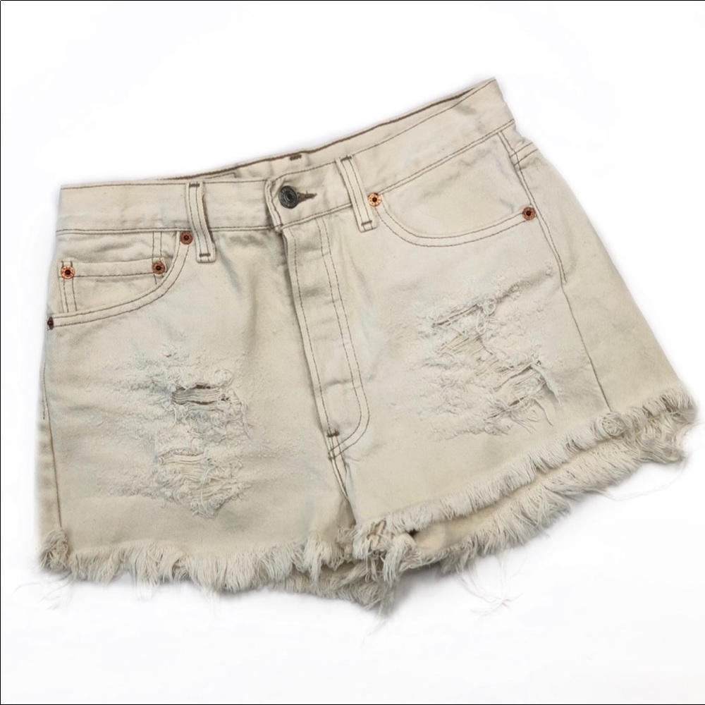 Levi’s Vintage 501 Denim Cutoffs Button Fly